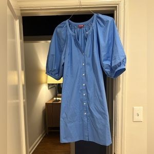 Staud Mini Blue Dress